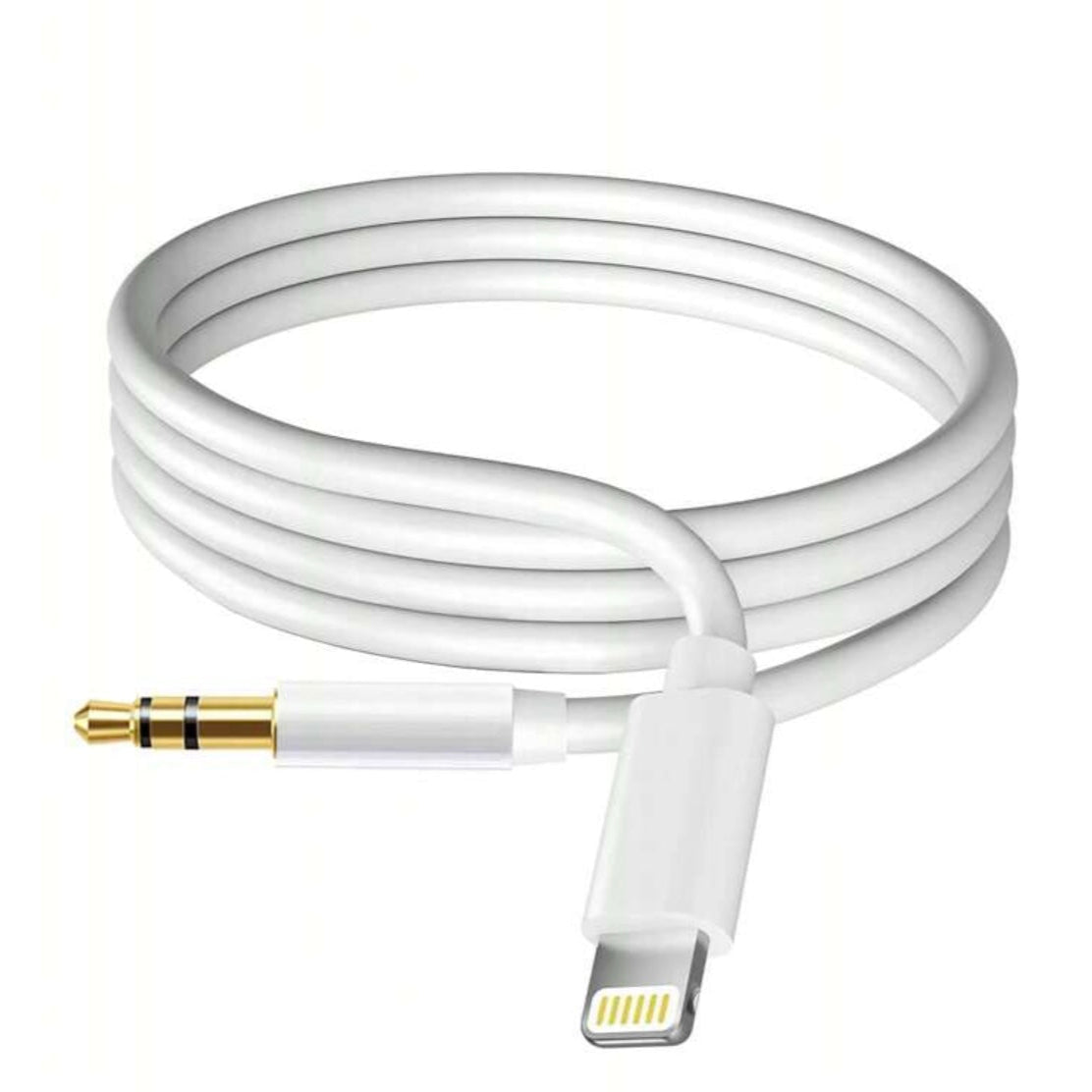 Lightning till AUX ljudkabel 100 cm – Kompatibel med iPhone AirPods - Carlevel AB - Fordon och delar > Fordonstillbehör
