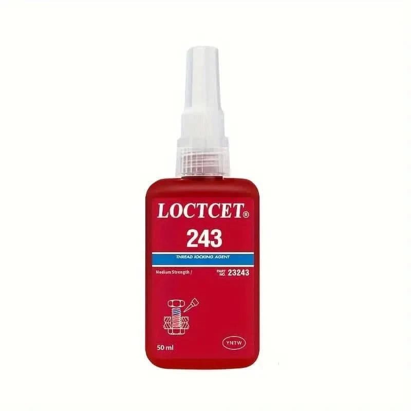 Loctite Skruvlim 50ml – Stark & Halkfri Gänglåsning, Hög - och Låg Styrka, Högtemperaturbeständig - Carlevel - 