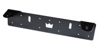 Extraljusfäste Svart 2 - 225mm – Long fixpoints – LUXTAR – produktbild framifrån | LUXTAR