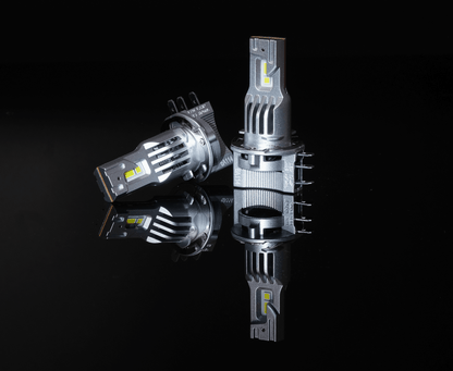 LED-lampa H15 Skywarp – 4500 lm (High Beam) / 2100 lm (DRL) – 45W (High Beam) / 20W (DRL) – LUXTAR – produktvy från sidan