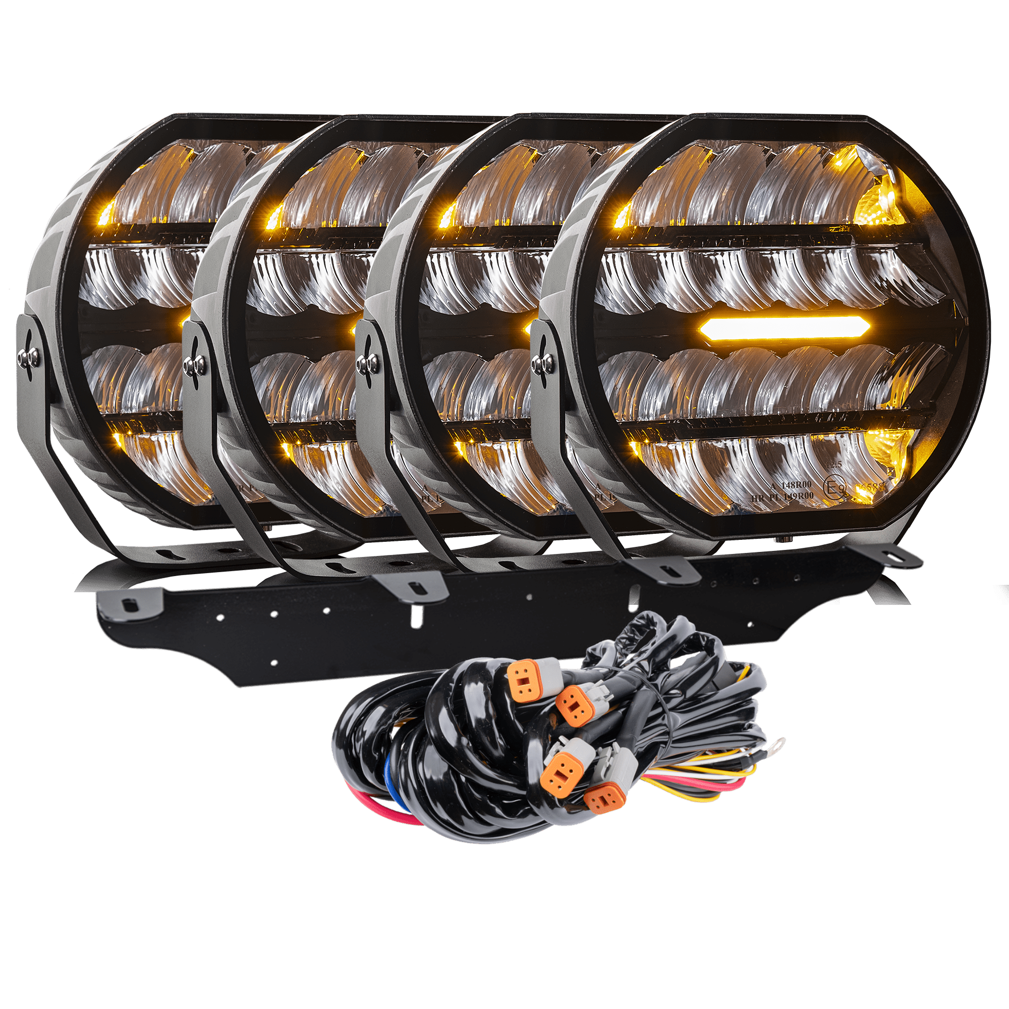 LUXTAR LED-extraljus Stellar Black RAD4 – 16 480 lm - Carlevel AB - Fordon och delar > Fordonsdelar > Belysning > Extraljus