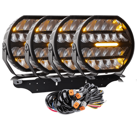LUXTAR LED-extraljus Stellar Black RAD4 – 16 480 lm - Carlevel AB - Fordon och delar > Fordonsdelar > Belysning > Extraljus