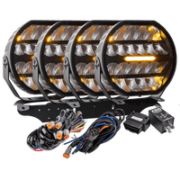 LUXTAR LED-extraljus Stellar Black RAD4 Canbus – 16 480 lm - Carlevel AB - Fordon och delar > Fordonsdelar > Belysning > Extraljus