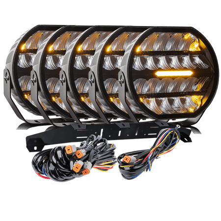 LUXTAR LED-extraljus Stellar Black RAD5 – 16 480 lm - Carlevel AB - Fordon och delar > Fordonsdelar > Belysning > Extraljus