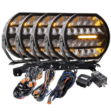 LUXTAR LED-extraljus Stellar Black RAD5 Canbus – 16 480 lm - Carlevel AB - Fordon och delar > Fordonsdelar > Belysning > Extraljus