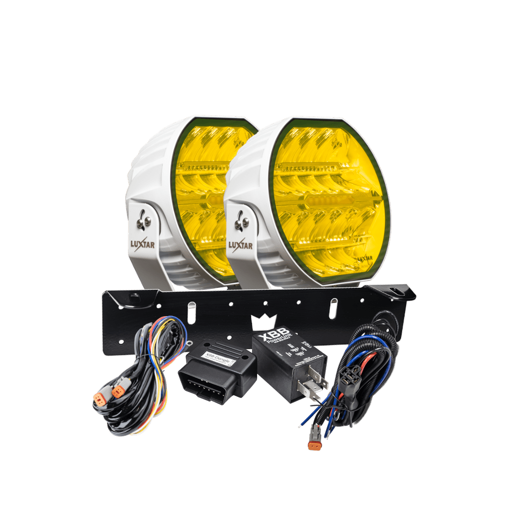 LUXTAR LED-extraljus Stellar White RAD2 – Yellow Canbus - Carlevel AB - Fordon och delar > Fordonsdelar > Belysning > Extraljus
