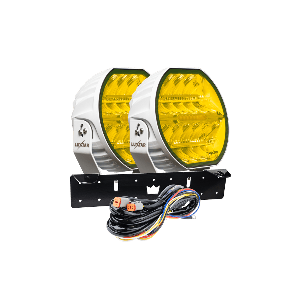 LUXTAR LED-extraljus Stellar White RAD2 – Yellow - Carlevel AB - Fordon och delar > Fordonsdelar > Belysning > Extraljus