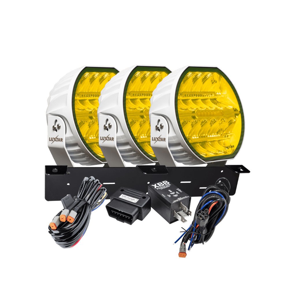 LUXTAR LED-extraljus Stellar White RAD3 – Yellow Canbus - Carlevel AB - Fordon och delar > Fordonsdelar > Belysning > Extraljus