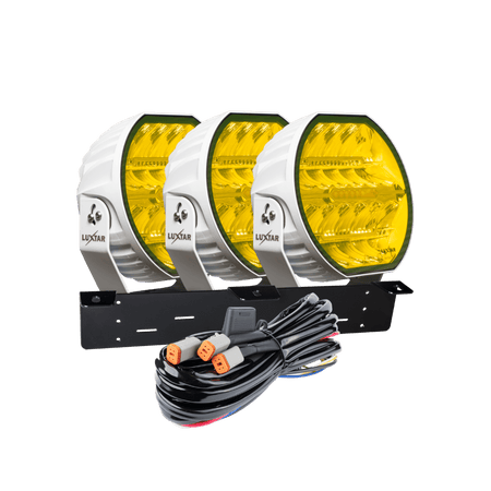 LUXTAR LED-extraljus Stellar White RAD3 – Yellow - Carlevel AB - Fordon och delar > Fordonsdelar > Belysning > Extraljus
