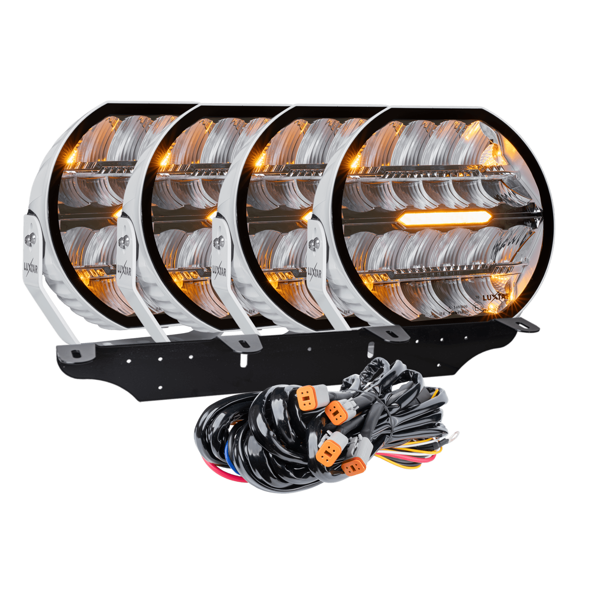LUXTAR LED-extraljus Stellar White RAD4 – 16 480 lm - Carlevel AB - Fordon och delar > Fordonsdelar > Belysning > Extraljus