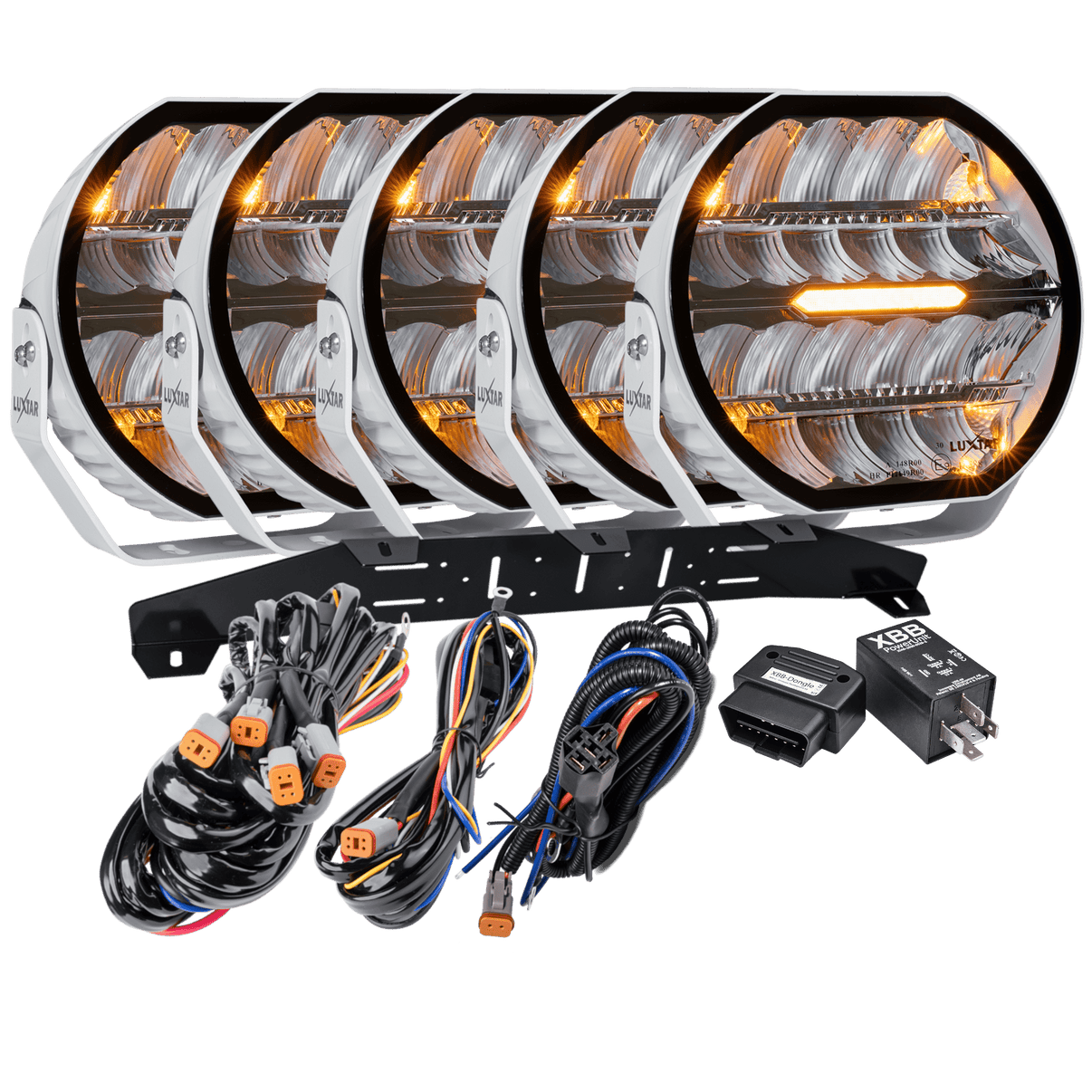 LUXTAR LED-extraljus Stellar White RAD5 Canbus – 16 480 lm - Carlevel AB - Fordon och delar > Fordonsdelar > Belysning > Extraljus