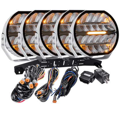 LUXTAR LED-extraljus Stellar White RAD5 Canbus – 16 480 lm - Carlevel AB - Fordon och delar > Fordonsdelar > Belysning > Extraljus
