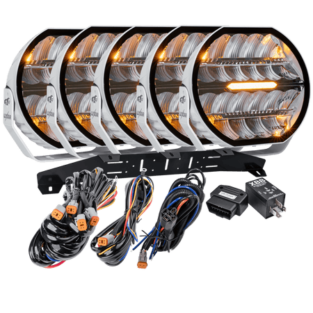 LUXTAR LED-extraljus Stellar White RAD5 Canbus – 16 480 lm - Carlevel AB - Fordon och delar > Fordonsdelar > Belysning > Extraljus