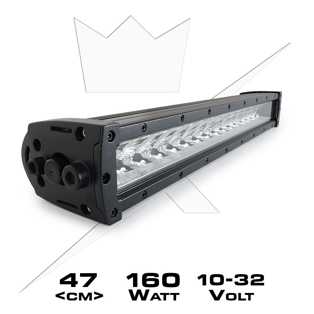 LED-ramp X16 – Spot 47 cm – 120 W – närbild detaljer | LUXTAR