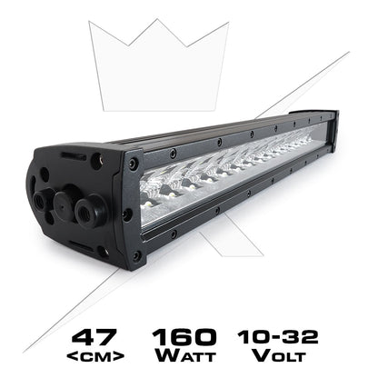 LED-ramp X16 – Spot 47 cm – 120 W – närbild detaljer | LUXTAR