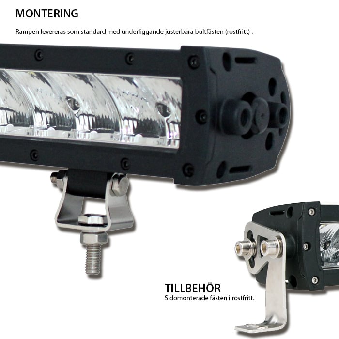 LUXTAR Ledramp X18 – Spot 52 cm - Carlevel AB - Fordon och delar > Fordonsdelar > Belysning > Extraljus