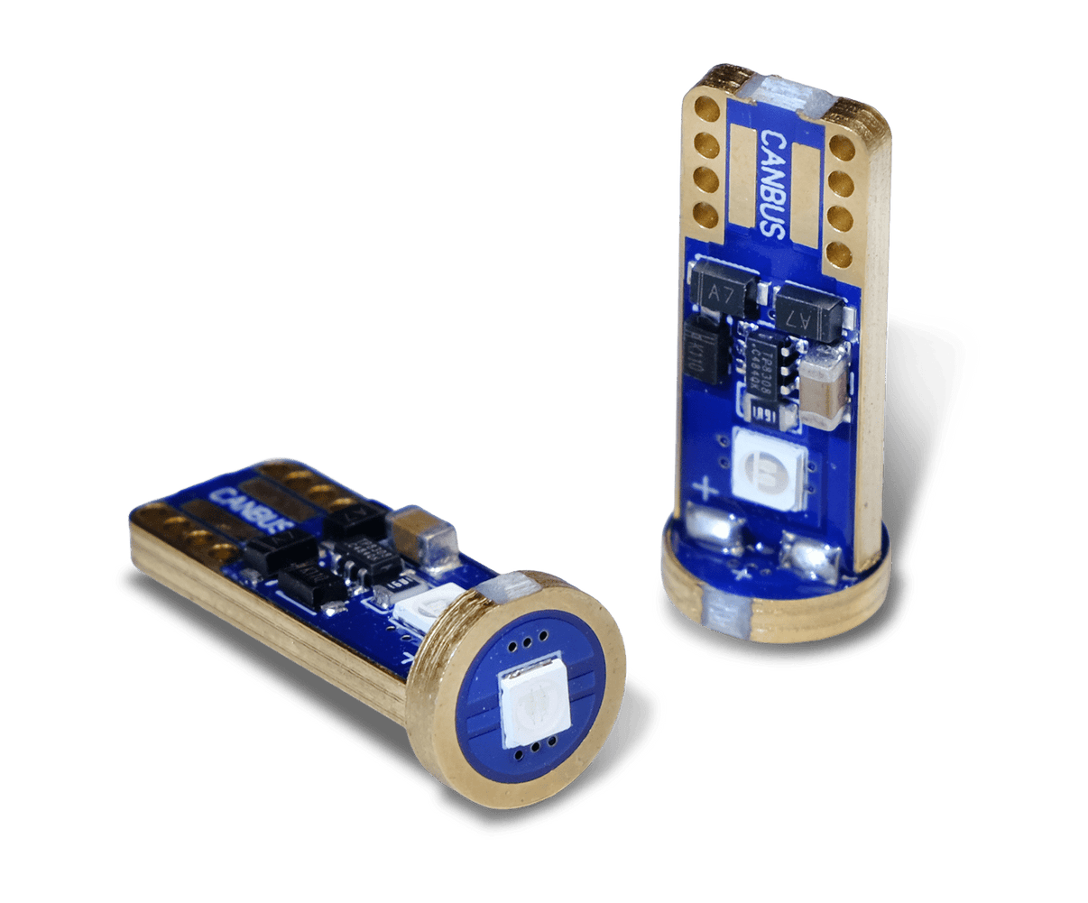 Luxtar NeonLux | T10 W5W | Canbus | Blå - Carlevel - Diodlampor LED