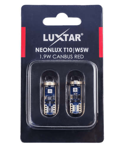 LUXTAR NeonLux – T10 W5W – Canbus - Carlevel AB - Fordon och delar > Fordonstillbehör