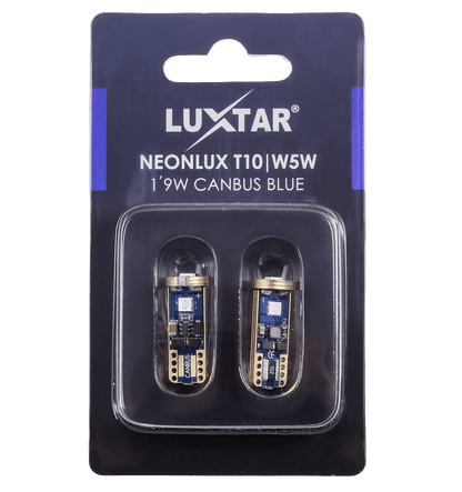 LUXTAR NeonLux – T10 W5W – Canbus - Carlevel AB - Fordon och delar > Fordonstillbehör