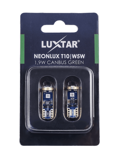 LUXTAR NeonLux – T10 W5W – Canbus - Carlevel AB - Fordon och delar > Fordonstillbehör