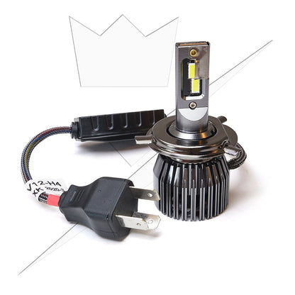 Premium CANBUS H4 LED – 52 W – alternativ vy | LUXTAR