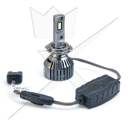 Premium CANBUS H7 LED – 52 W – alternativ vy | LUXTAR
