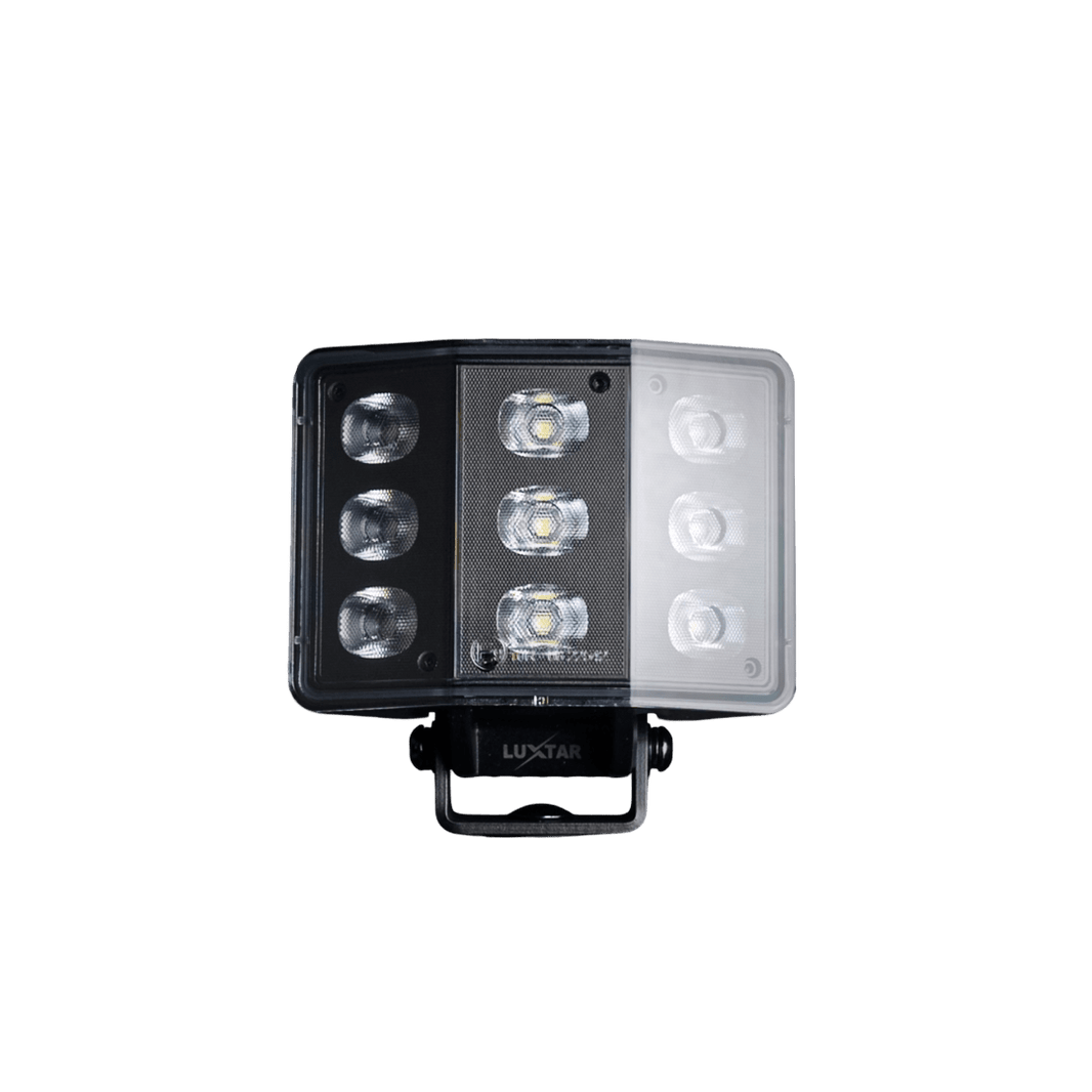 produktbild framifrån visande Arbetsljus PRO Noir WL60 Curved – 60W – LUXTAR