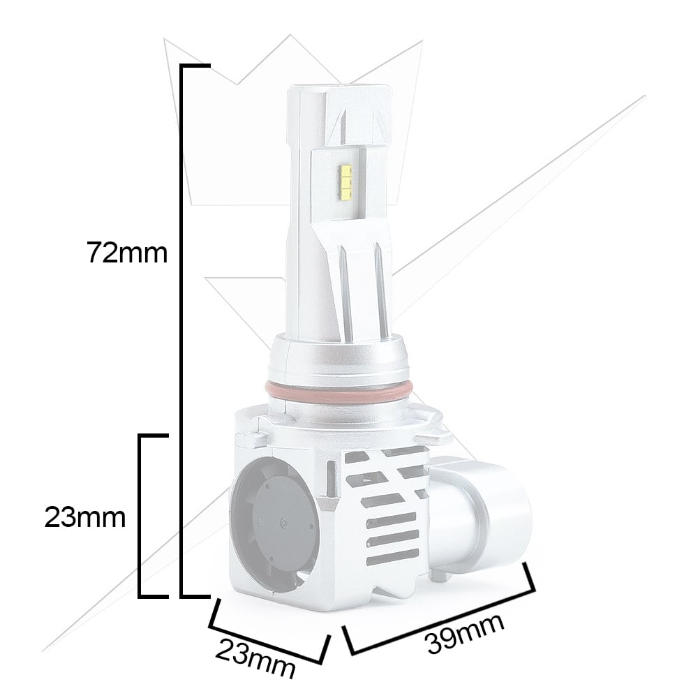 LUXTAR Q1 LED 9005 – 9-32V DC - Carlevel AB - Fordon och delar > Fordonsdelar > Belysning > Halvljus