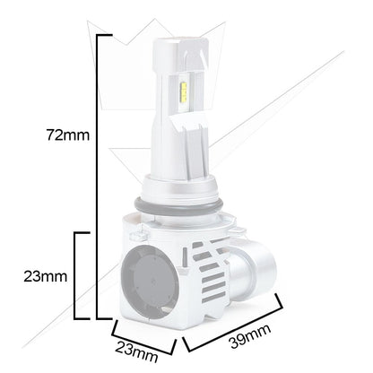 LUXTAR Q1 LED 9006 – 9-32V DC - Carlevel AB - Fordon och delar > Fordonsdelar > Belysning > Halvljus