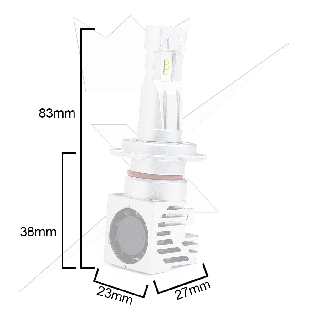 LUXTAR Q1 Led H7 – 9-32V DC - Carlevel AB - Fordon och delar > Fordonsdelar > Belysning > Halvljus