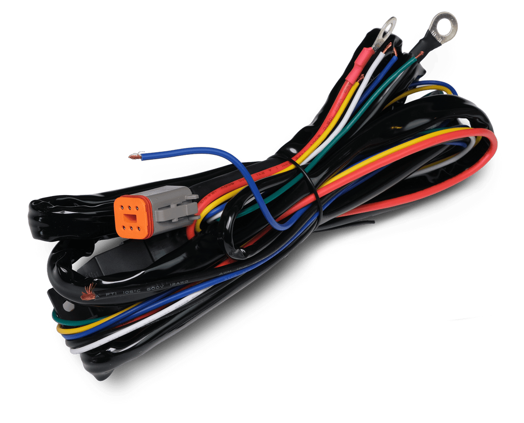 Reläkabelsats DT-6 X1 – 12V – 80A Relä – LUXTAR – produktbild framifrån | LUXTAR