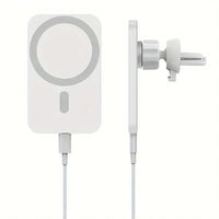 Magnetisk MagSafe-billaddare med telefonhållare - Carlevel AB - Fordon och delar > Fordonstillbehör