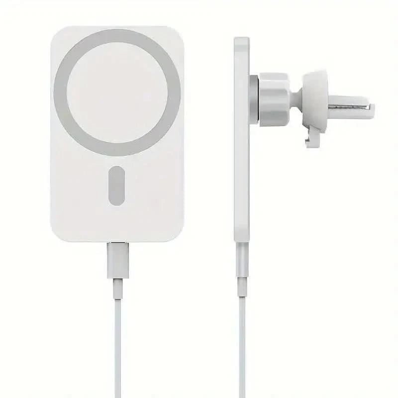 Magnetisk MagSafe-billaddare med telefonhållare - Carlevel AB - Fordon och delar > Fordonstillbehör