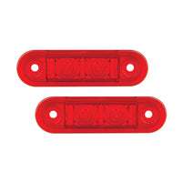 Markeringsljus 2 – LED RÖD 12/24V (2 – pack) - Carlevel AB - Fordon och delar > Fordonsdelar > Belysning