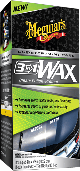 Meguiar's 3 in 1 Wax - Carlevel AB - Fordon och delar > Fordonsunderhåll > Bilvård