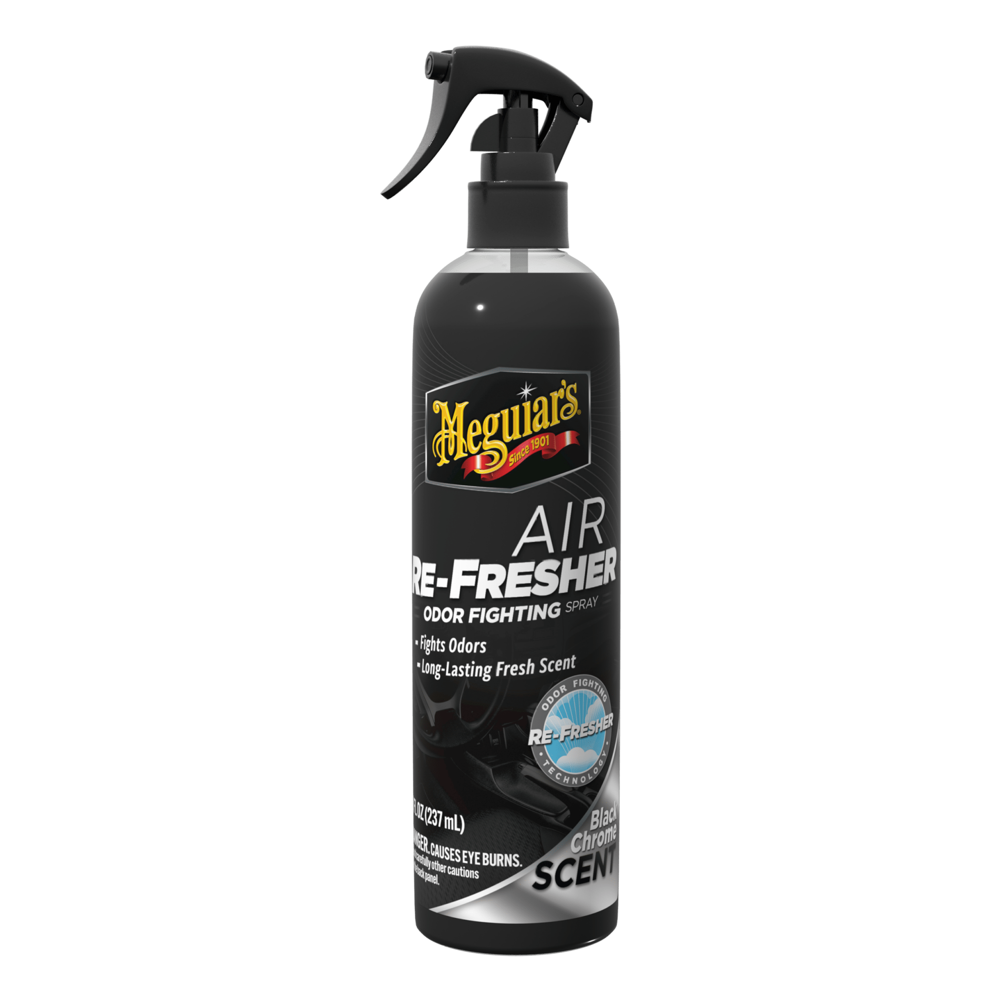Meguiar's Air Re – Fresher Odor Fightning Spray – Black Chrome - Carlevel AB - Fordon och delar > Fordonsunderhåll > Bilvård