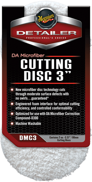Meguiar's DA Microfiber Cutting Pad 3" 2 – Pack - Carlevel AB - Fordon och delar > Fordonsunderhåll > Bilvård