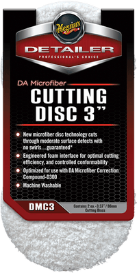 Meguiar's DA Microfiber Cutting Pad 3" 2 – Pack - Carlevel AB - Fordon och delar > Fordonsunderhåll > Bilvård