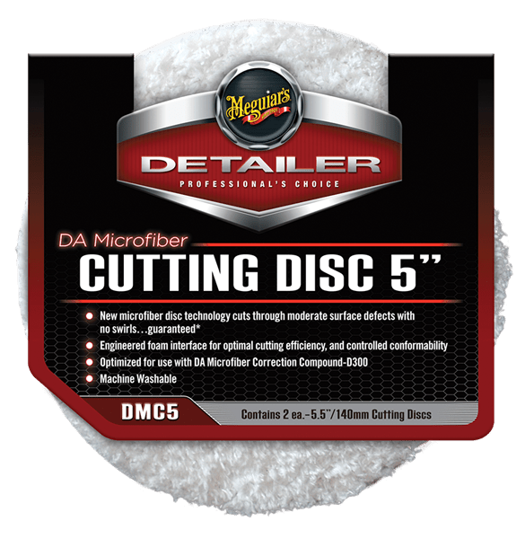 Meguiar's DA Microfiber Cutting Pad 5" 2 – Pack - Carlevel AB - Fordon och delar > Fordonsunderhåll > Bilvård