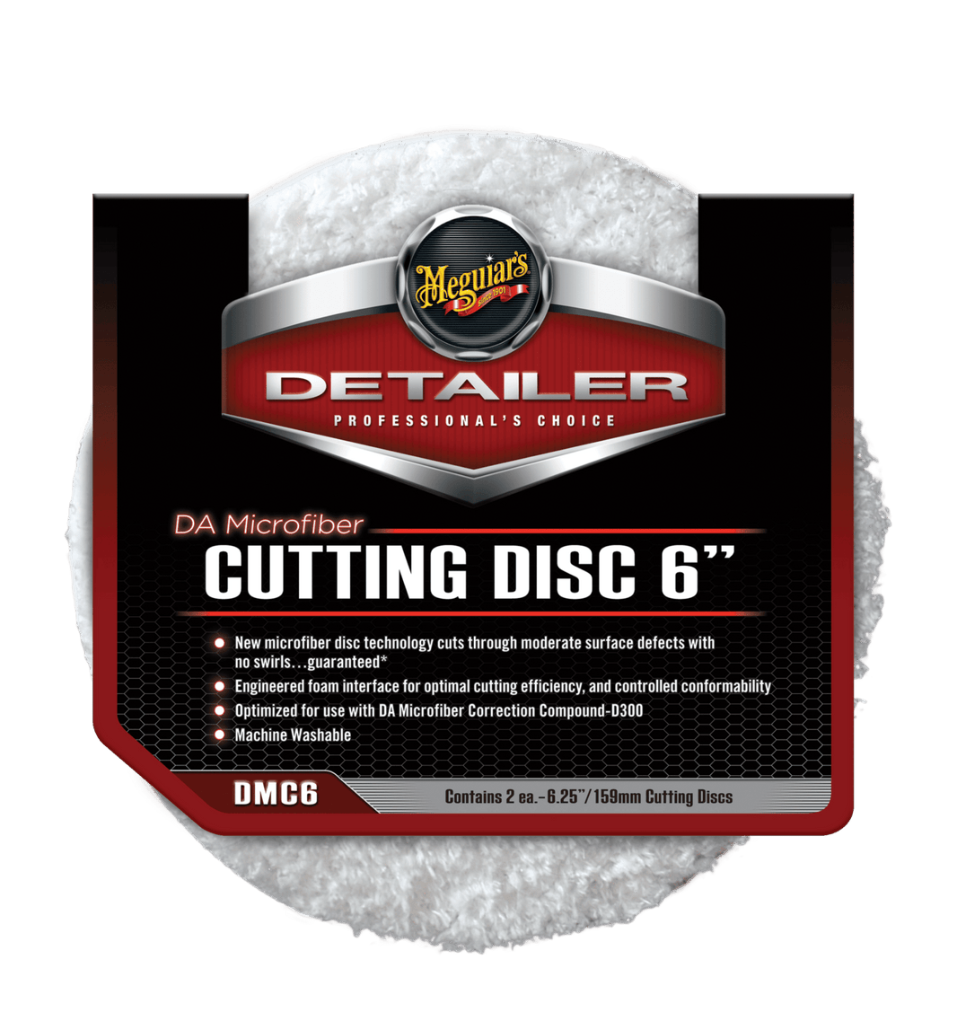 Meguiar's DA Microfiber Cutting Pad 6" 2 – Pack - Carlevel AB - Fordon och delar > Fordonsunderhåll > Bilvård
