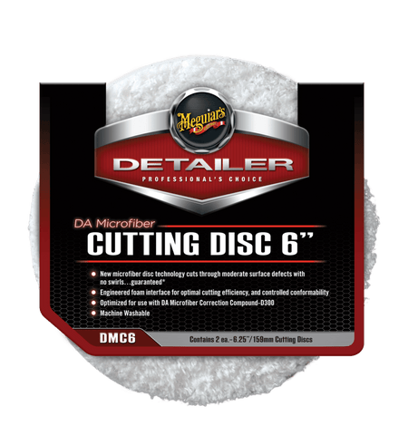 Meguiar's DA Microfiber Cutting Pad 6" 2 – Pack - Carlevel AB - Fordon och delar > Fordonsunderhåll > Bilvård