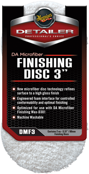Meguiar's DA Microfiber Finishing Pad 3" 2 – Pack - Carlevel AB - Fordon och delar > Fordonsunderhåll > Bilvård