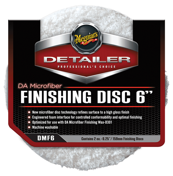 Meguiar's DA Microfiber Finishing Pad 6" 2 – Pack - Carlevel AB - Fordon och delar > Fordonsunderhåll > Bilvård