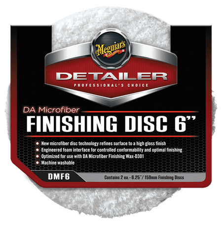 Meguiar's DA Microfiber Finishing Pad 6" 2 – Pack - Carlevel AB - Fordon och delar > Fordonsunderhåll > Bilvård