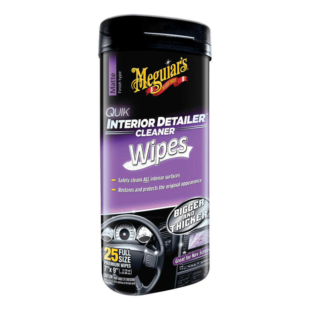 Meguiar's Quik Interior Detailer Wipes - Carlevel AB - Fordon och delar > Fordonsunderhåll > Bilvård