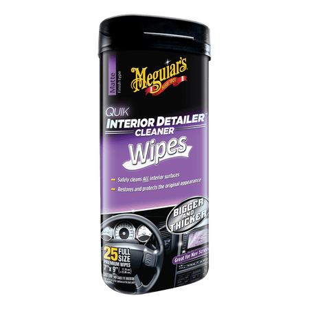 Meguiar's Quik Interior Detailer Wipes - Carlevel AB - Fordon och delar > Fordonsunderhåll > Bilvård