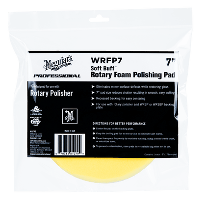 Meguiar's Rotary Foam Polishing Pad 7" - Carlevel AB - Fordon och delar > Fordonsunderhåll > Bilvård