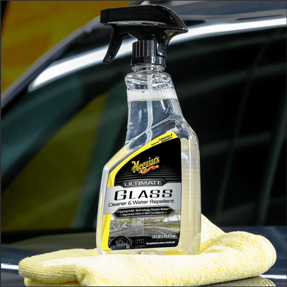 Meguiar’s Ultimate Glass Cleaner & Water Repellent - Carlevel AB - Fordon och delar > Fordonsunderhåll > Bilvård