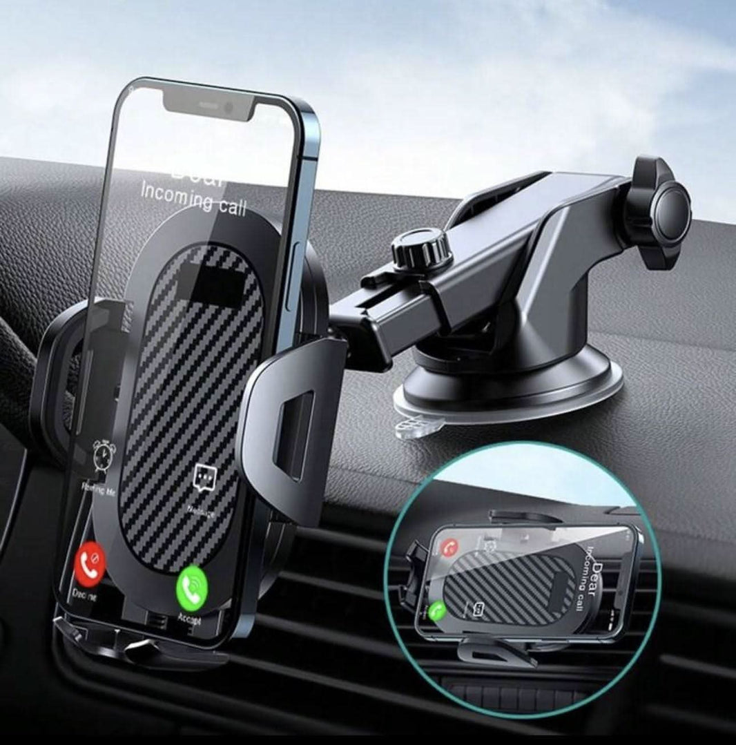 Mobilhållare bil med sugkopp – Universal för biltelefoner - Carlevel AB - Fordon och delar > Fordonstillbehör