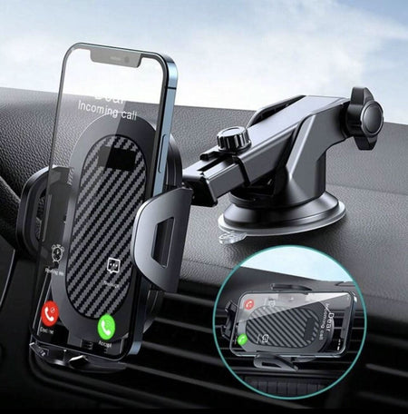 Mobilhållare bil med sugkopp – Universal för biltelefoner - Carlevel AB - Fordon och delar > Fordonstillbehör